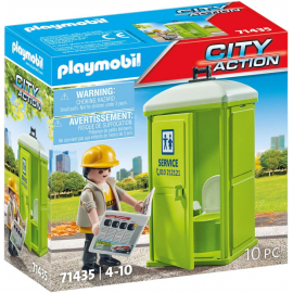 PLAYMOBIL 71435 Mobile Toilette