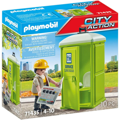 PLAYMOBIL 71435 Mobile Toilette