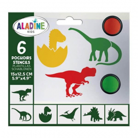 Schablonen Dinosaurier (MQ6)