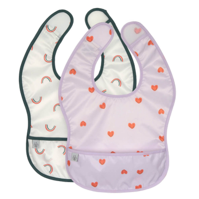 Lightweight Bib 2 pcs Happy Rasc
