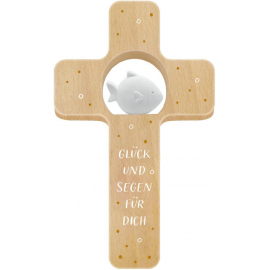 Holzkreuz  -  Glück und Segen fü