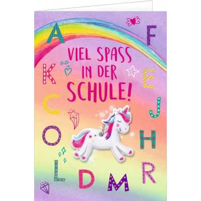 Grußkarte m. Anh.  -  Viel Spaß