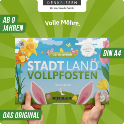 Denkriesen- Stadt Land Vollpfost