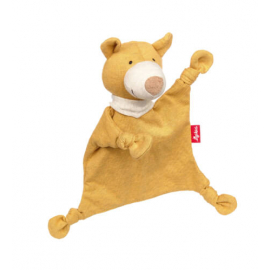Minischnuffeltuch Bär Yellow