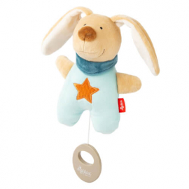 Mini Spieluhr Hase hellbl