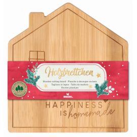 Holzbrettchen Haus