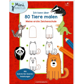 Ich kann über 80 Tiere malen -Mi