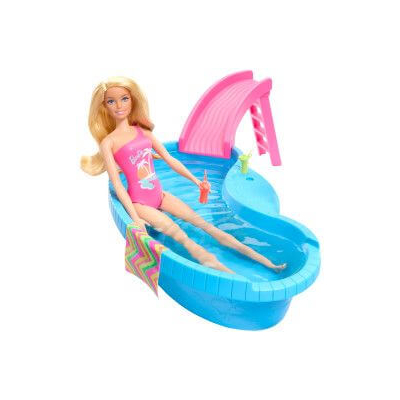 Barbie Pool w/ Doll Refresh