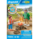 PLAYMOBIL 71513 Lagerfeuer mit M