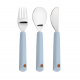 Cutlery with Silicone Handle 3 p