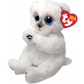 WUZZY POLAR BEAR  -  BEANIE BELL