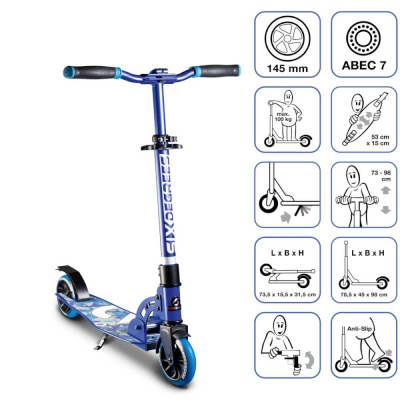 SIX DEGREES Aluminium Scooter Ju