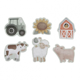 6 in 1 Puzzle-Set Little Farm FS