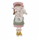 Kuschelpuppe farmer Rosa mit Sch