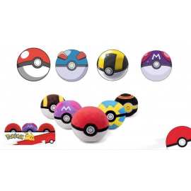 Pokémon Plüsch Pokébälle 12cm, s