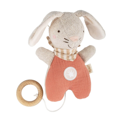 Sigikid Musselin Spieluhr Hase T