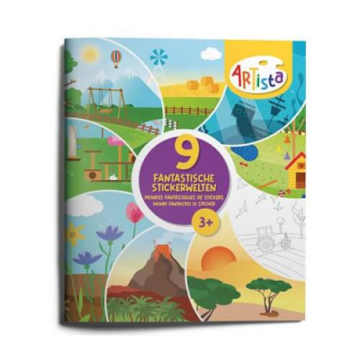 Stickerbuch Zum Sammeln (9 Welte