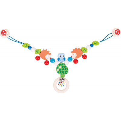 Kinderwagenkette Igel und Eule