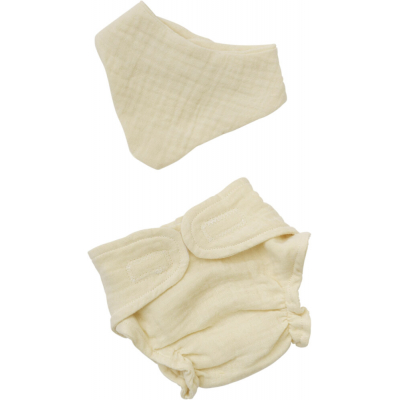 Puppen - Babyset mit Stoffwindel