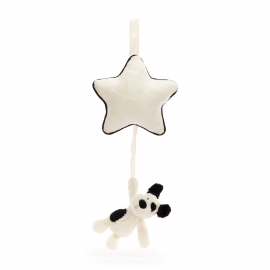 Bashful Black & Cream Puppy Musi