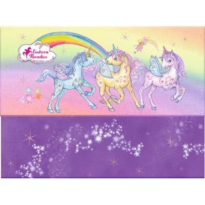 Briefpapier - Set  -  Einhorn -