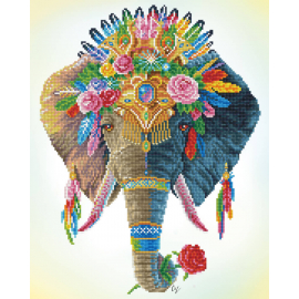 Bohemian Elephant DIAMOND DOTZ®