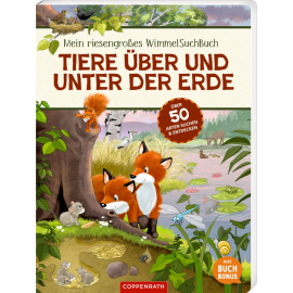 WimmelSuchBuch:Tiere über u. unt