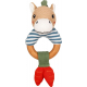 Holz-Ringrassel Pferd - Little W
