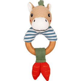 Holz-Ringrassel Pferd - Little W