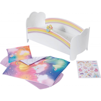 BABY born Regenbogen Bett MuKK Kinderkaufhaus