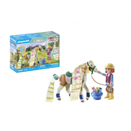 Ellie & Pferd mit Kreppeisen
