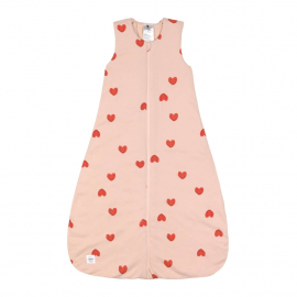 Sleeping Bag Interlock Heart pea