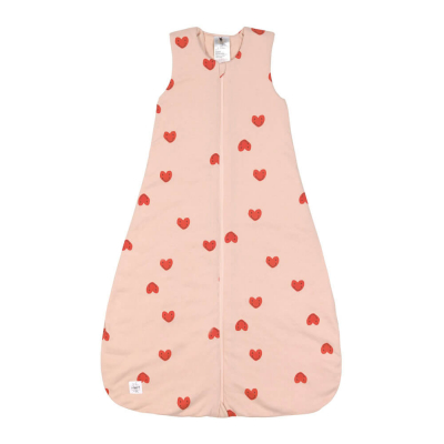 Sleeping Bag Interlock Heart pea