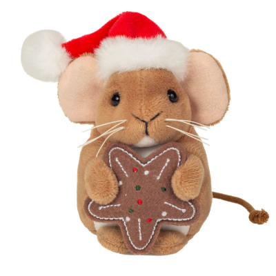 Teddy Hermann Weihnachtsmaus mit