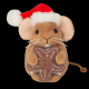 Teddy Hermann Weihnachtsmaus mit