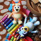 moose Toys BLUEY Plüschtier, sor
