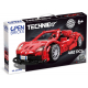 Open Bricks Sports Car Red