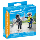 PLAYMOBIL 71804 Polizist und Ein