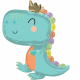 SuperShape Babysaurus Folienball