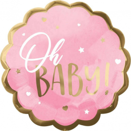 Jumbo HX Pink Baby Girl Folienba
