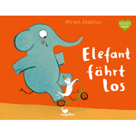 Elefant fährt los