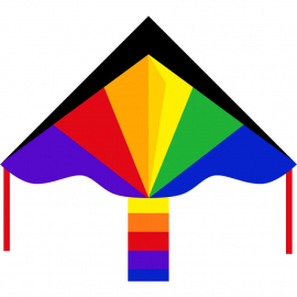 Simple Flyer Rainbow 120 cm