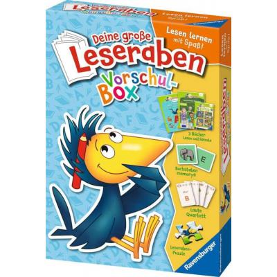 Die große Leseraben Vorschul-Box