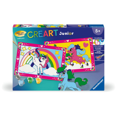 Zauberponys Mit Regenbogen