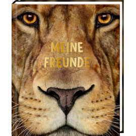 Freundebuch Lebensgr.-Wilde Tier
