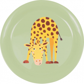 Teller Giraffe - Freche Rasselba