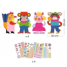 Sticker 3-6: Glitzer