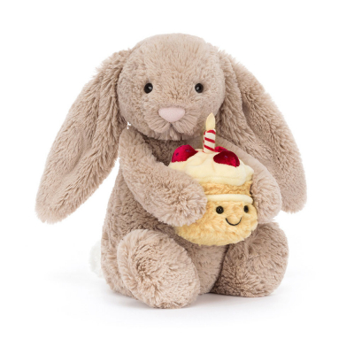 Bashful Beige Bunny   Birthday