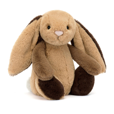 Bashful Patchwork Brown Bunny Or